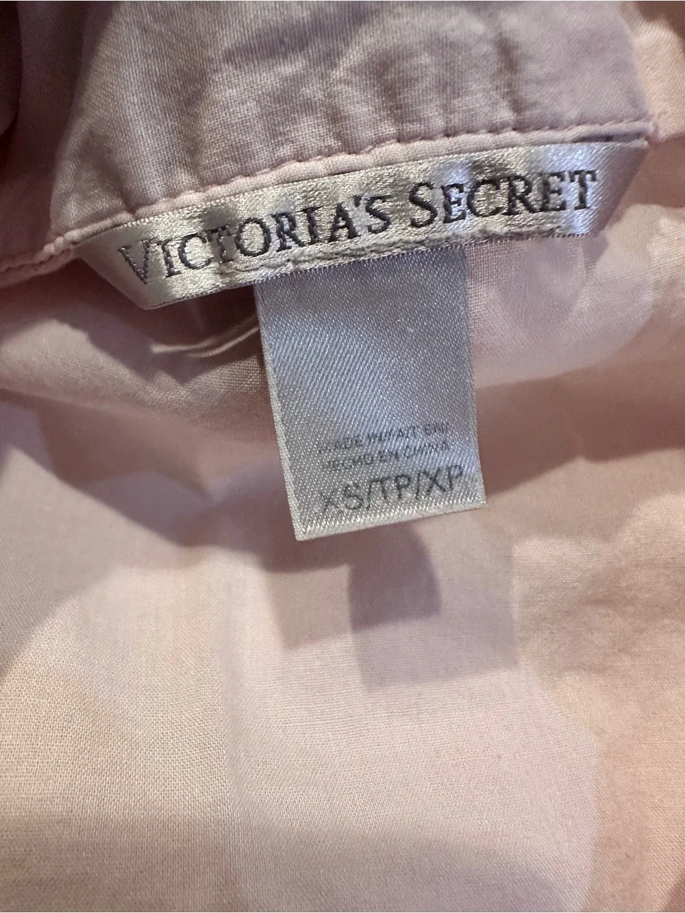 Victoria's Secret Light Pink Pajama Set